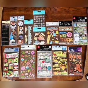 Scrapbook Stickers - Over $100 worth from Michael's